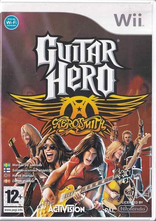 Guitar Hero Aerosmith - Nintendo Wii (B Grade) (Genbrug)